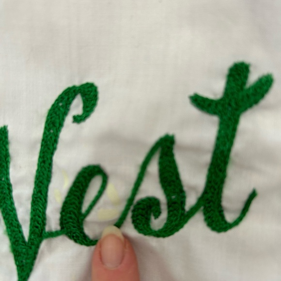 Vintage Embroidered Swing Band Short Sleeve Button Up Shirt size M/L - Picture 11 of 11